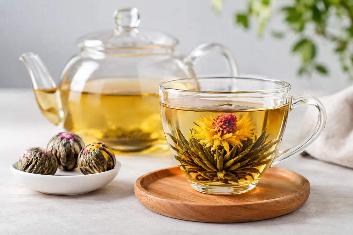 How to Brew Blooming Tea for a Beautiful Cup