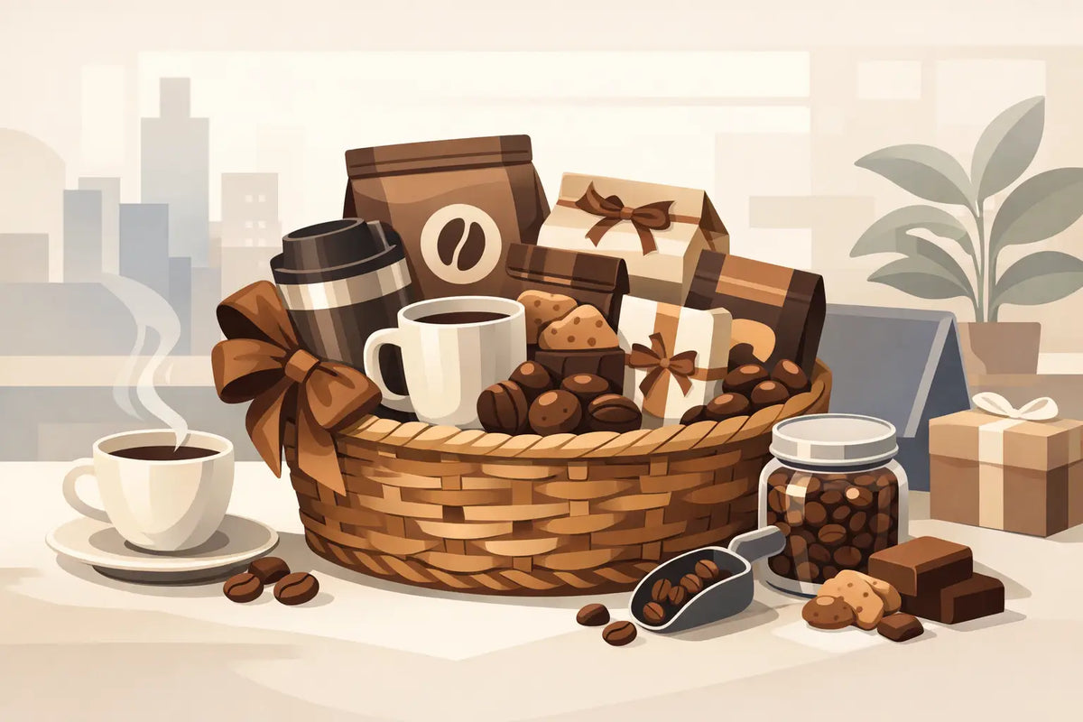 Corporate Coffee Gift Baskets That Feel Personal