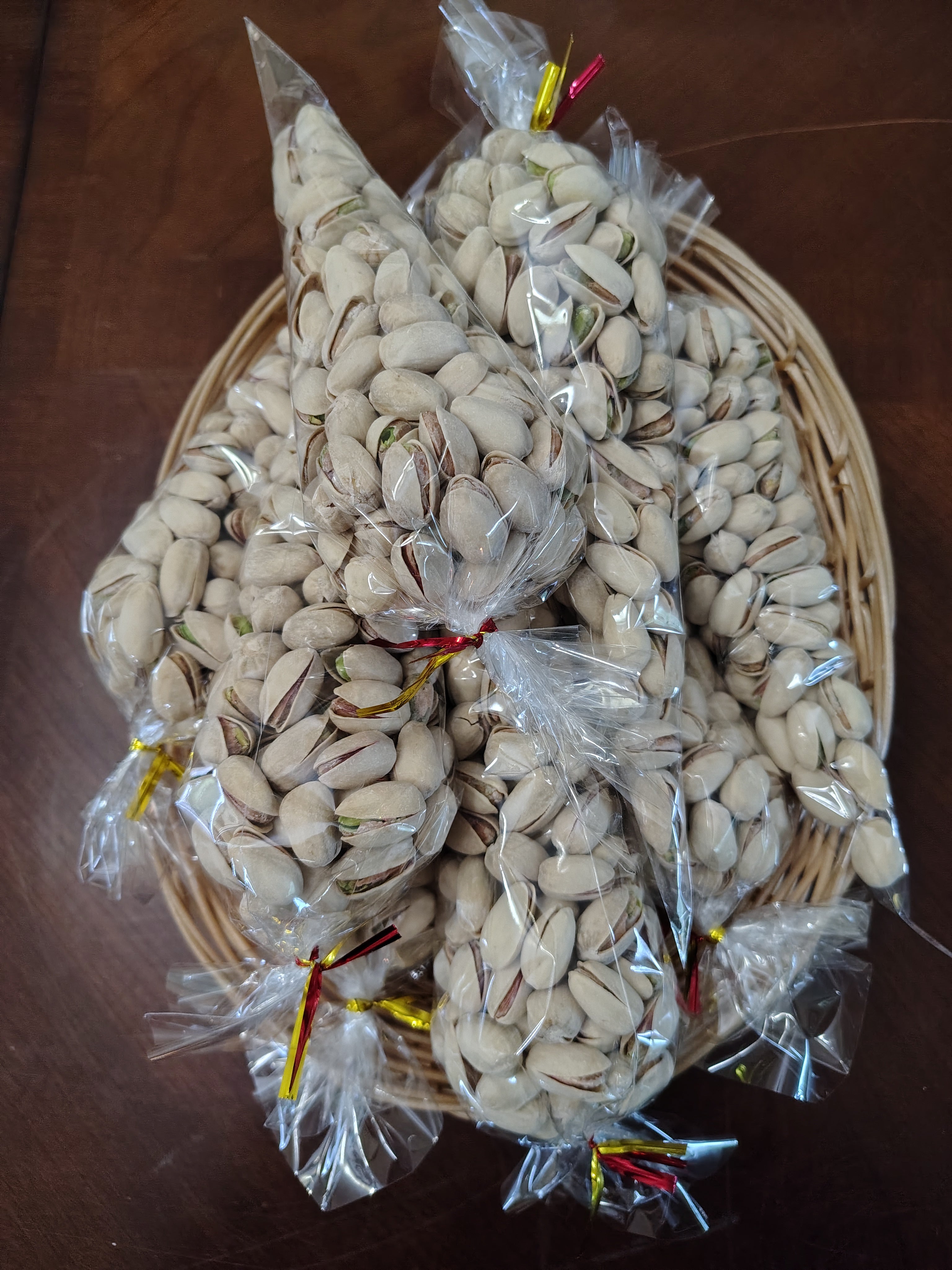 African Buna Ceremony Coffee Gift Basket — Traditional Coffee, Mug & Pistachios
