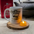 Lighted Cedarwood Coaster
