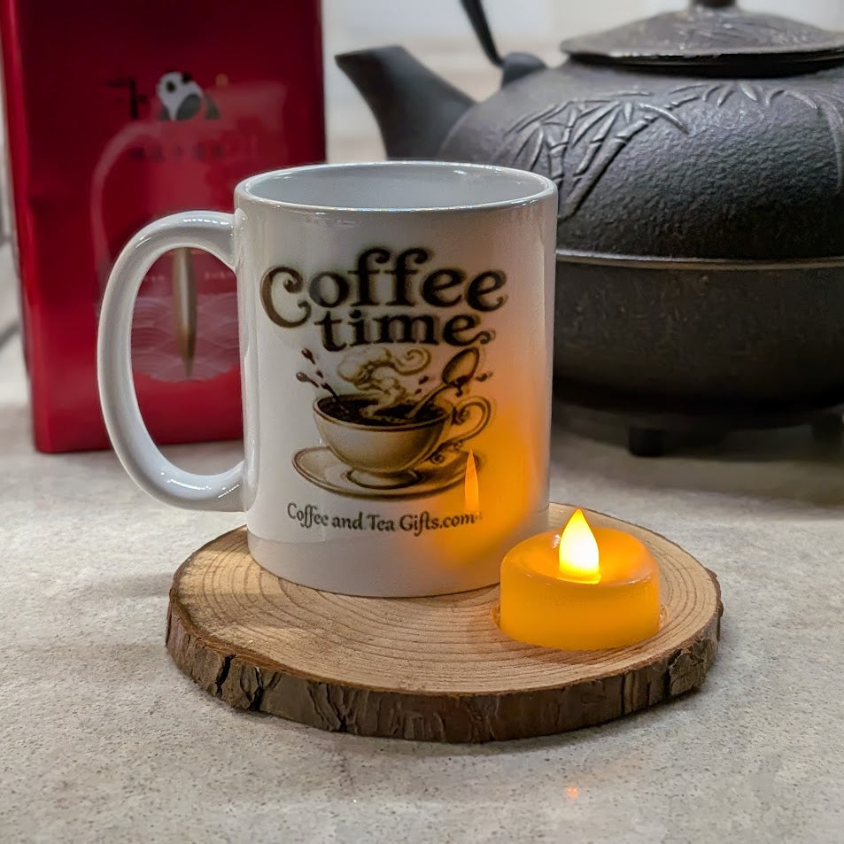 Lighted Cedarwood Coaster