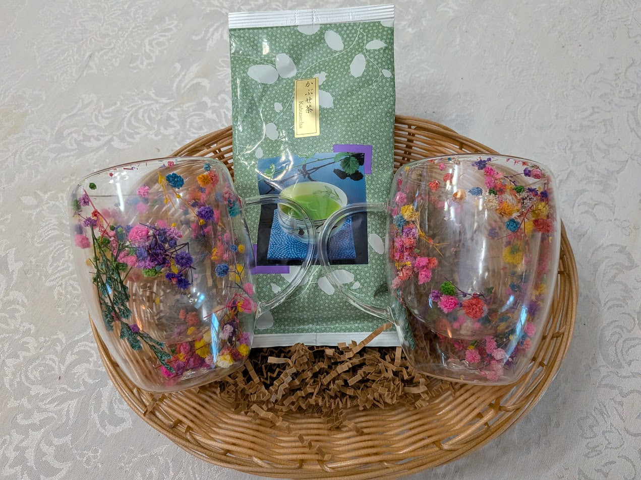 Organic Green Tea Gift Basket