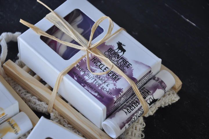 Four Seasons Oolong Tea Gift Basket with Goat Milk Soap & Lip Balm - View 6 | Coffee and Tea Gifts