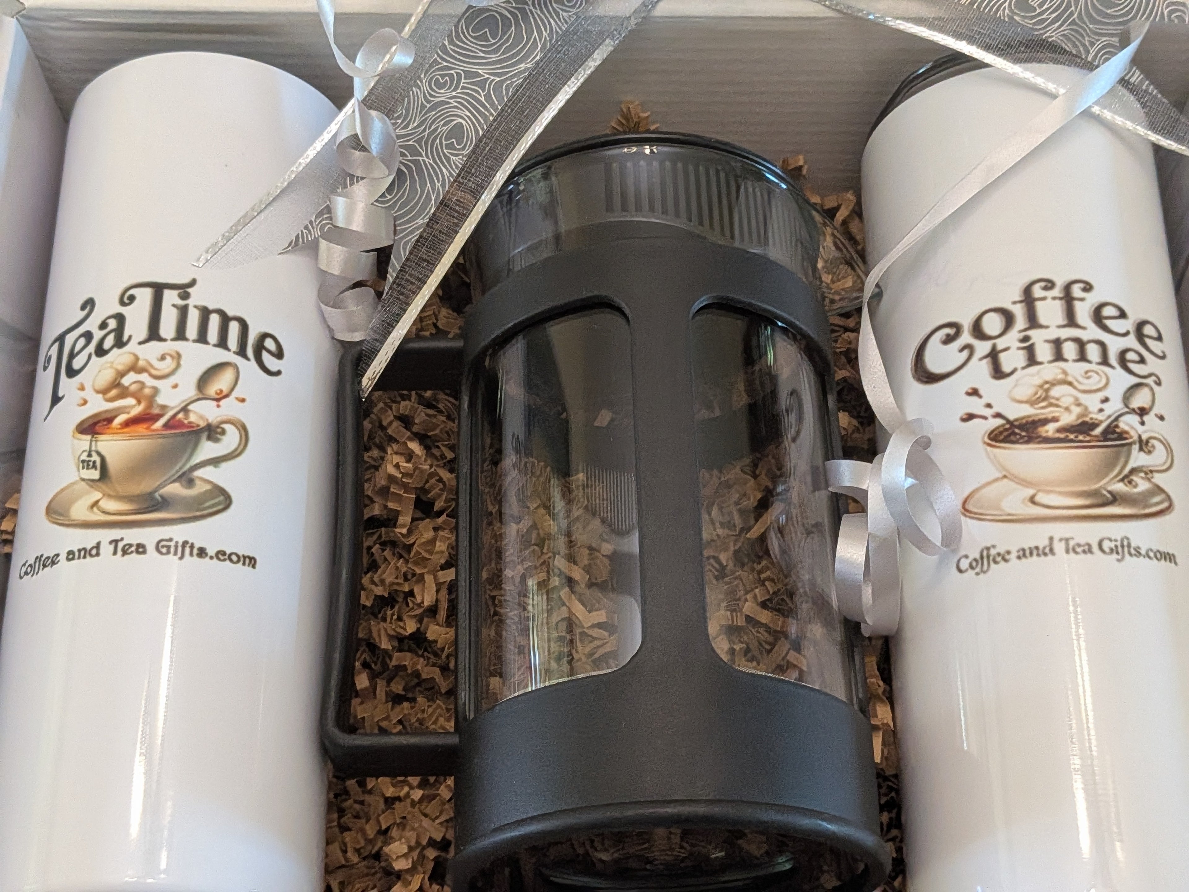 Coffee & Tea Tumbler and Brewer Gift Set — Dual Brewing Gift