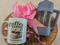 Individual Coffee Time Brewer & Mug Gift Basket — Single Serve Gift