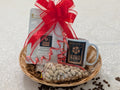 Hawaiian Kona Coffee Gift Basket — Coffee, Matching Mug & Pistachios