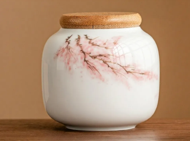 Ceramic Coffee & Tea Caddy Set
