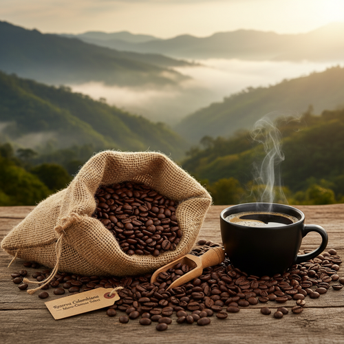 Columbian Micro-Climate Reserve Coffee - Detail View | Coffee and Tea Gifts