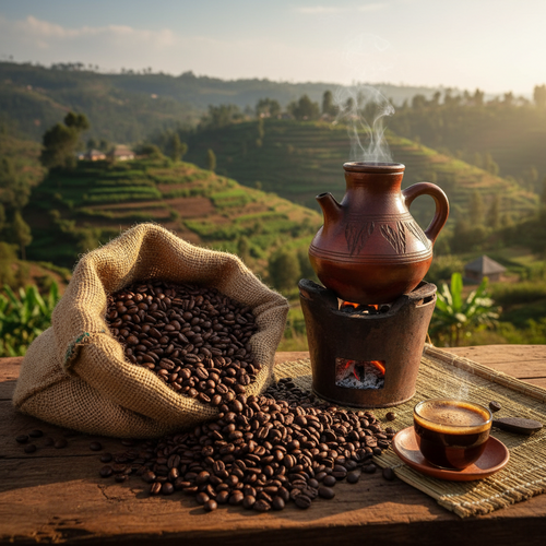 African Buna Ceremony Coffee