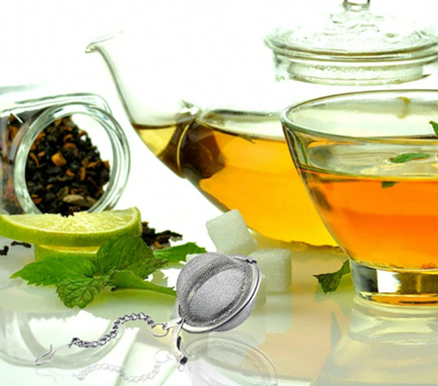 Stainless Steel Tea Strainer - Detail View | Coffee and Tea Gifts