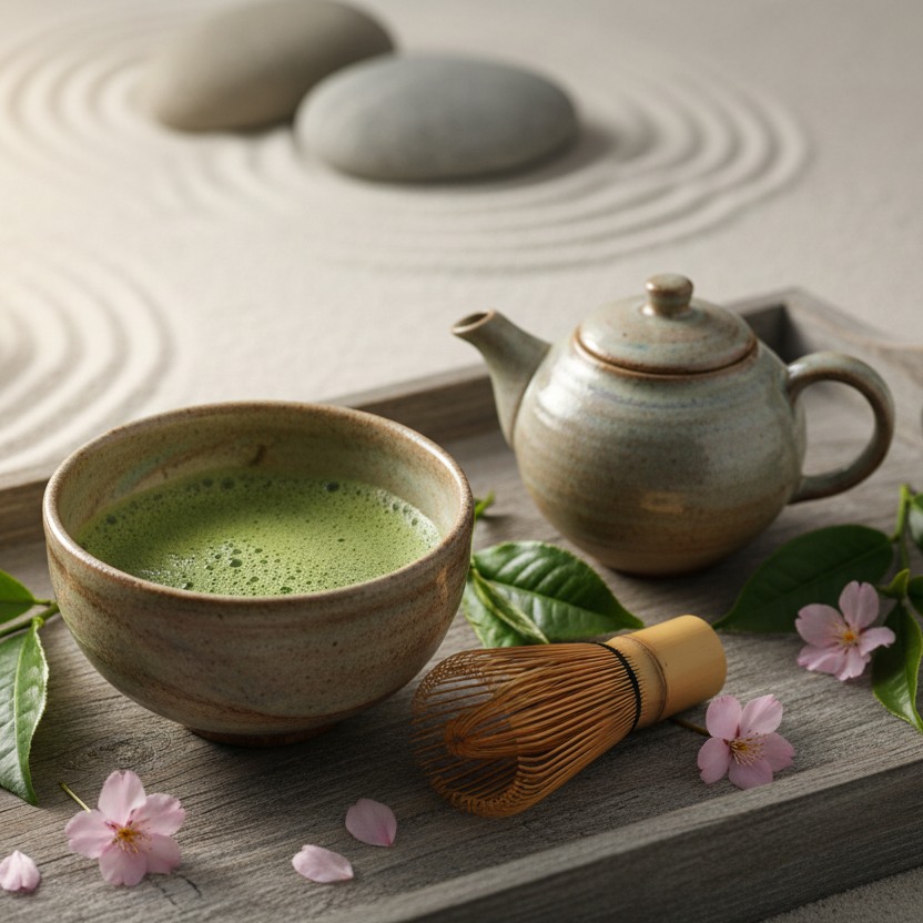 Organic Green Tea Gift Basket - View 8 | Coffee and Tea Gifts